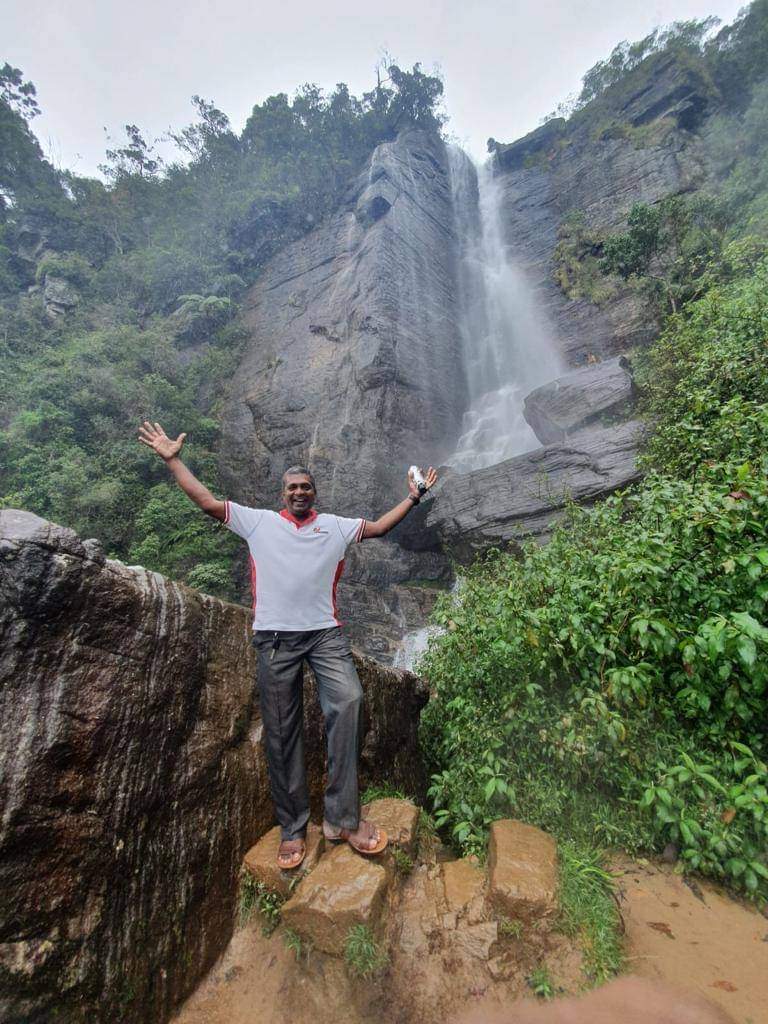 Wasserfall in Sri Lanka