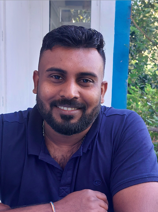 Kasun, lizensierter Fahrer für Sri Lanka